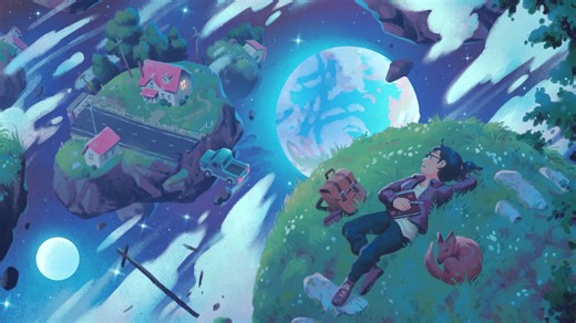 Floating Islands Live Wallpaper