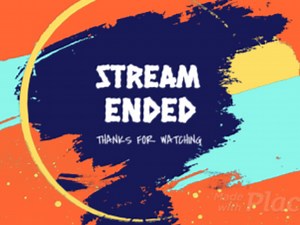 Placeit - Twitch End Screen Video Maker with Brush Animations