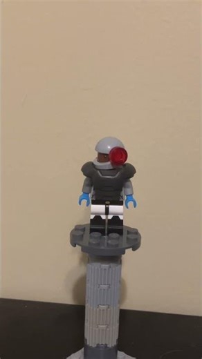 Custom lego Cyborg from Teen Titans #lego #dccomics