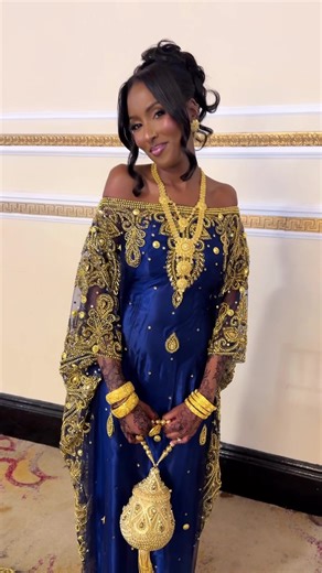 Somali Bridal Beauty: Igraa's Stunning Makeup and Hair