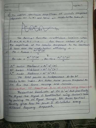 Short notes of angle modulation
