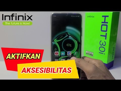 Cara Mengaktifkan Aksesibilitas di HP Infinix Hot 30i