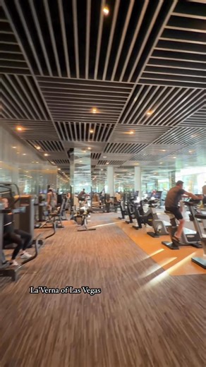 Aria Fitness Center and Gym This gym is the fitness facility inside ARIA Resort & Casino, located at 3730 Las Vegas Blvd S, Las Vegas, NV 89158. You can access it as a guest of the resort. 💪 Features •Size & space: About 6,000 sq ft of workout space with modern equipment. ￼ •Equipment: State-of-the-art machines (Technogym-brand) including treadmills, ellipticals, stationary bikes, strength machines, free weights, and more many with built-in screens. ￼ •Unique elements: A rock-climbing wall over