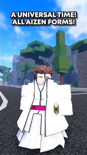 ALL AIZEN FORMS in AUT #roblox #shorts #auniversaltime #aut