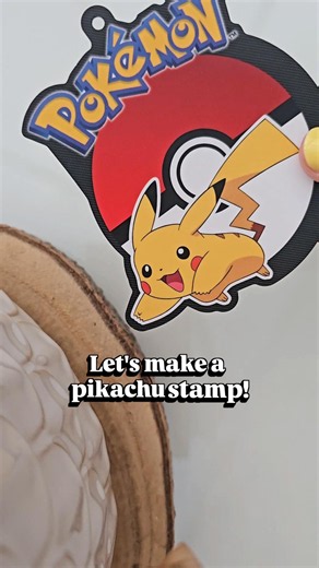 I Made a Cute Pikachu Stamp 🥹