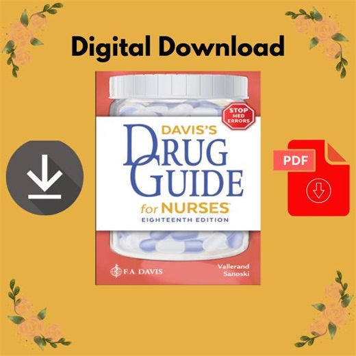 Davis's Drug Guide for Nurses Eighteenth Edition - Etsy