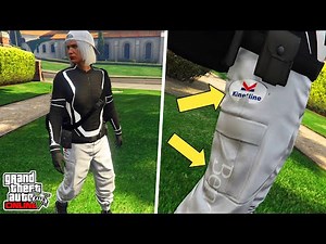 TENUE MODDER JOGGER BLANC + LOGO DE COURSE + CEINTURE SUR LE PERSO FEMININ | GTA 5 ONLINE