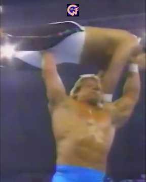 Lex Luger beats Masahiro Chono to retain the WCW World title - WCW Japan Supershow 2 (1/92)