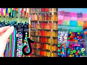 📿 Clay Bead Bracelet Making 💰 Small Business TikTok Compilation #45