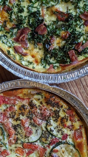 Quiche frittata makes the perfect centerpiece for your weekend brunch. Last call to place your order before Thanksgiving week. | The Lemon Tree