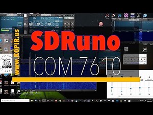 SDRuno for the Icom 7610