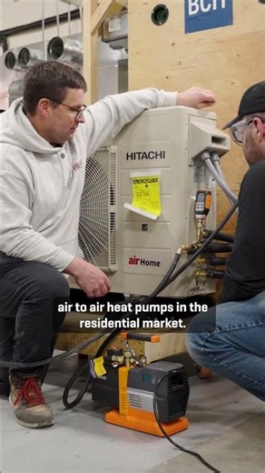 Practical Heat Pump Design & Install | Residential Heat Pump Training at BCIT #hvac #heatpump
