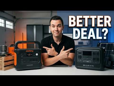 Jackery 1000 V2 vs Bluetti Elite 100 V2 - One Is a Better Deal