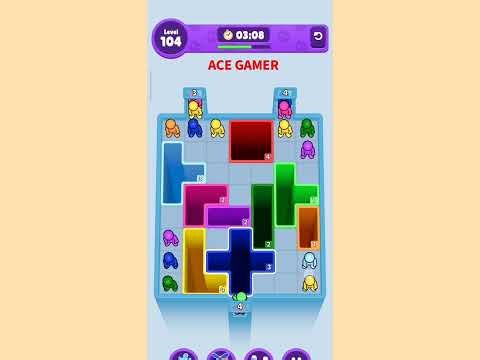 Drop Away Level 104 walkthrough solution