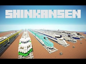 Minecraft Shinkansen マインクラフト新幹線