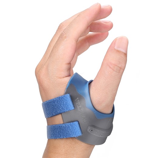CMC Thumb Brace - Comfortable Thumb Splint for CMC Joint Pain, Osteoarthritis, Tendonitis, Arthritis,Stabilizes Thumb CMC Joint Without Limiting Hand Function(Blue,Left Hand, Small)