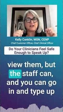 Do Your Clinicians Feel Safe Enough to Speak Up?
