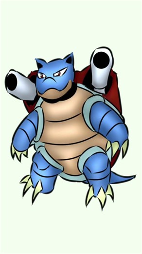 CGDS Speedpaint:BLASTOISE #drawing #pokemon