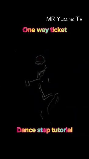 One way ticket ( Dance step tutorial).
