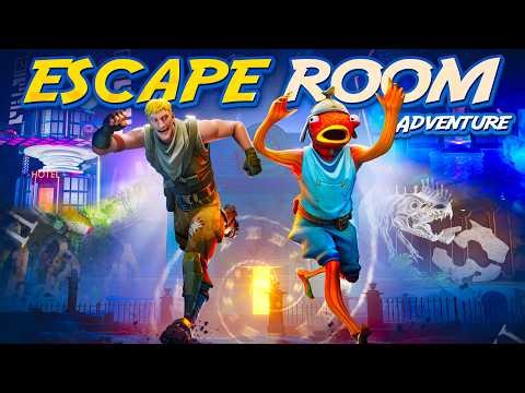 Fortnite Escape Room Adventure Tutorial (Wishbone Section). Map code: 7299-1133-1361