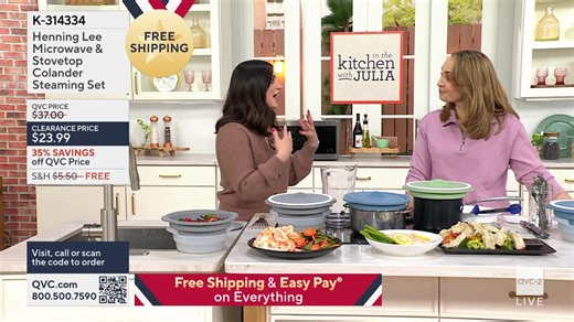 You are watching In the Kitchen with Julia(R) on QVC2®. Shop the show, here: https://qvc.co/shopqvc2february2026 | QVC Live