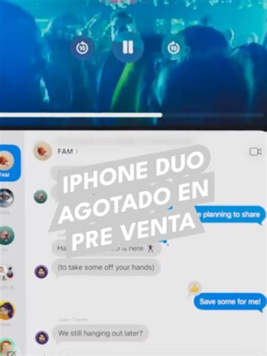 iPhone Duo se agota en minutos y supera en batería al Galaxy Z Fold 8
