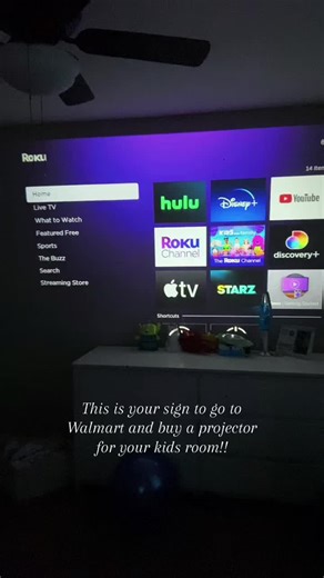 Upgrade Kids' Rooms with a Projector Instead of TV