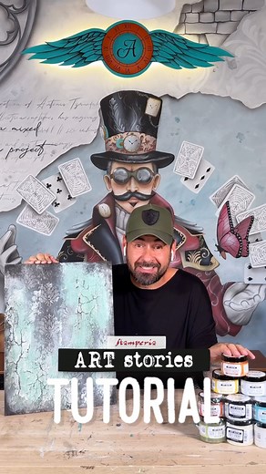 187 reactions · 14 shares |  Tutorial No.2 is here! ✨ LINK in the comments! Jumbo Crackle in this new ART Stories episode by Antonis Tzanidakis. #ARTStories #Stamperia #JumboCrackle #MixedMediaArt #AntonisTzanidakis #FreeTutorial #DIYDecor | Stamperia | Facebook
