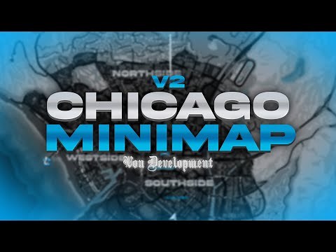 [$15] V2 Chicago Minimap | New Custom Radar/Minimap FiveM