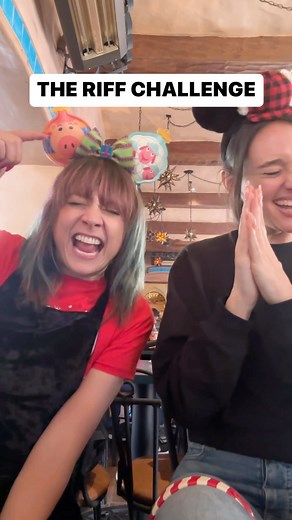 I did NOT know I could sing like that! #riffchallenge #singing #disneyland | Eat It Katie