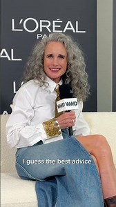 Andie Macdowell Looks Back at her First L'Oréal Commercial