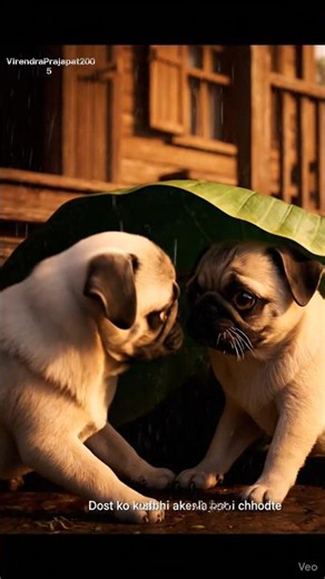 “Kutta Aur Billi Ki Sacchi Dosti | Emotional Animal Story | Heart Touching Cartoon Video”