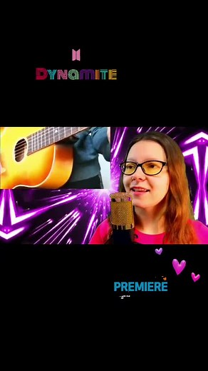 BTS - Dynamite | Cover With @biancaofficial_music😍 Premiere on YouTube now!☺ Ksenia Covers😊 #btsdynamitecover #dynamitecover #btssong #btssongs #bts