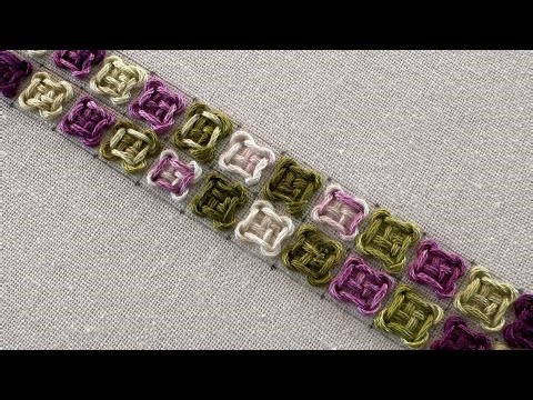 Simplest & prettiest embroidery stitch | hand embroidery design | embroidery