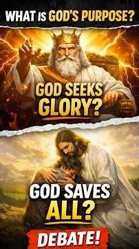 God's Aim: Glory OR Love?
