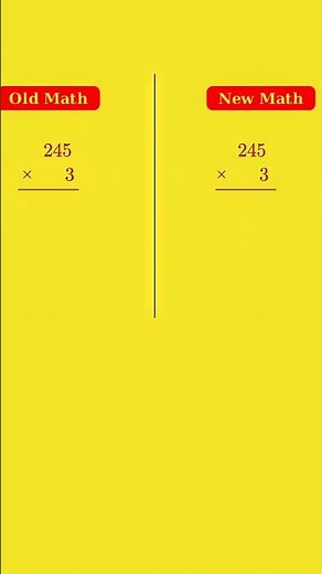 Old Math vs. New Math: Which Multiplication Method is Better? 🤯