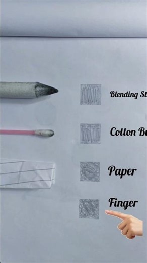 Shading and Blending Tools 🎨 #drawing #pencil #blending