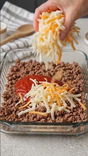 🍅 Easy Baked Ground Beef with Tomato Sauce