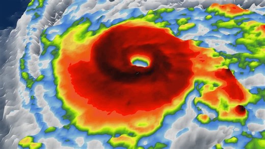 FOX Weather on Instagram: "EYES ON HUMBERTO: Check out this enhanced satellite view showing the strong eye of Hurricane Humberto, which is forecast to intensify into a powerful Category 4 hurricane by this weekend."