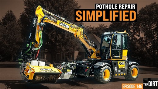 Video: A closer look at JCB’s pothole-repairing excavator