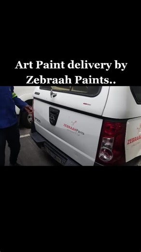 Delivery of Art Paint..Zebraah Paints 🎨