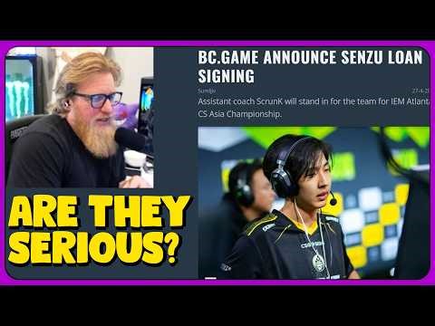 fl0m Reacts to Senzu Joins S1mple's Team