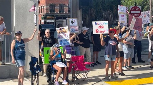 Three arrested, including 2 counter-protesters, at 'No Kings' rally in Ocala