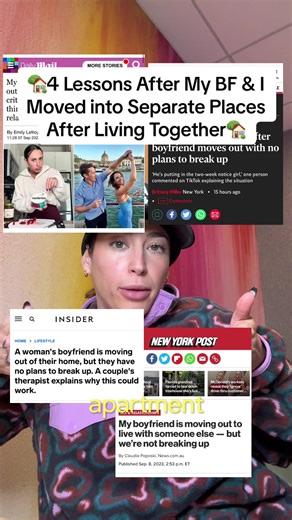 my bf & i went viral for moving into separate apartments😭😂2.5 years later, here is what I’ve learned if ur relationship can survive thousands of people telling you it’s gonna fail, you can survive anything🤪🤪🤪 #relationship #boyfriend #livingtogether