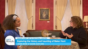 📲SOCIAL MEDIA EXCLUSIVE: Why does Charity from Baker Hunt Art & Cultural Center believe the spirits of the center's founders are still lingering on the the grounds? CL's Mikhayla Hughes-Shaw braved a visit to learn about the alleged hauntings on the campus. To sign up for an art or cooking class - visit bakerhunt.org. And don't worry. The ghosts are nice. 👻 | Cincy Lifestyle