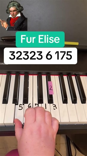 Fur Elise - Beethoven Piano Tutorial BOTH HANDS EASY