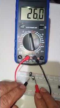 Como checar un capacitor