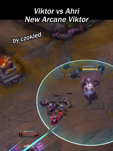 Viktor vs Ahri in Arcane: New Gameplay Analysis