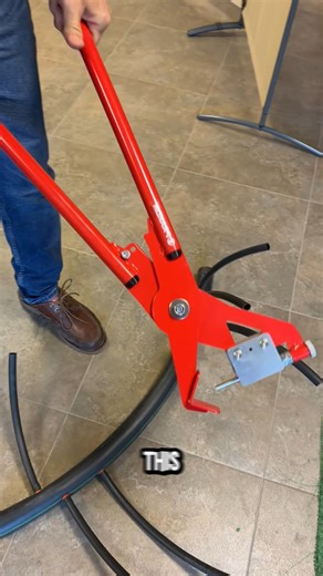 This handheld tool punches holes and installs drip emitters in one motion. | Salud Studio