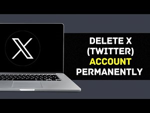 How To Delete X (Twitter) Account Permanently On PC (2024)